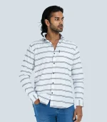 white casual shirt for men