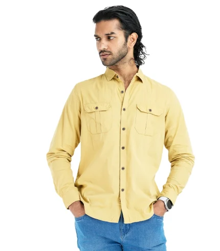 cotton casual shirt for men