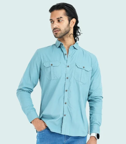 long sleeve shirt for men casual wear