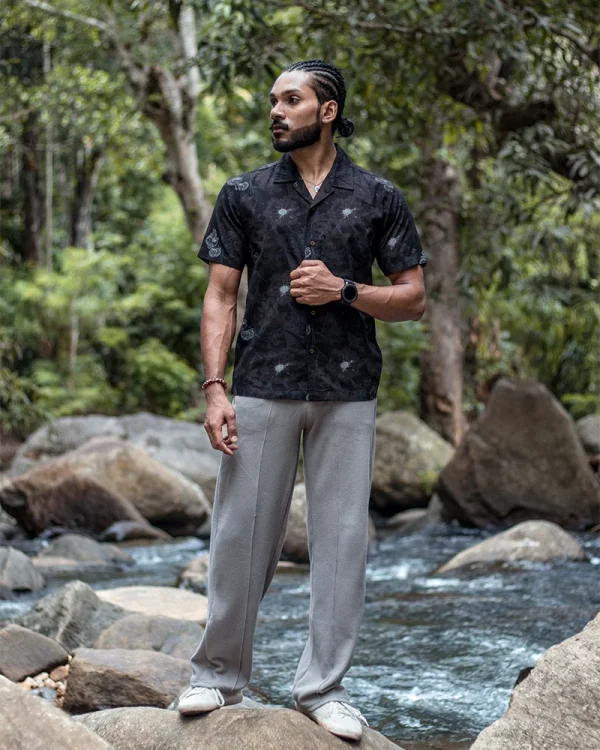 Floral Wave Luxe Shirt - Image 2