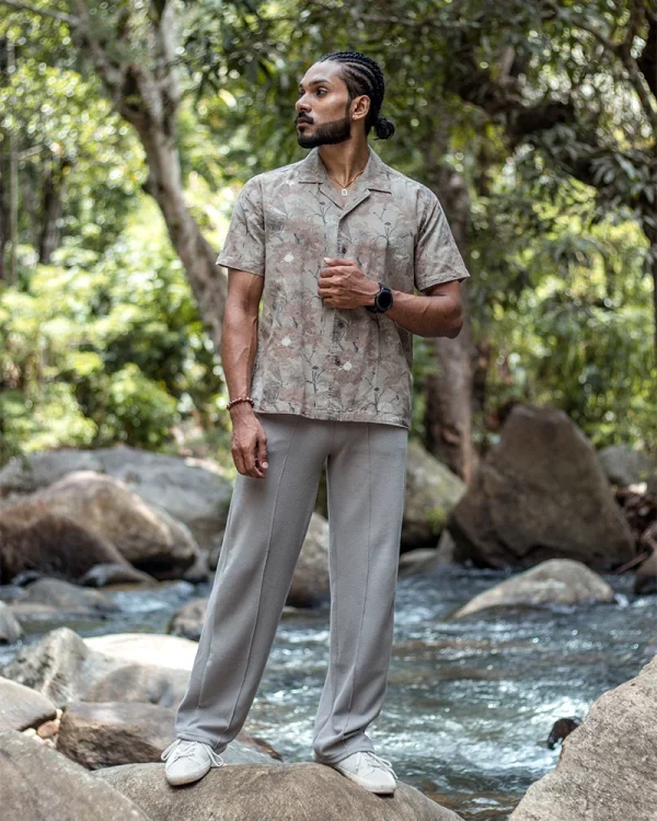 Floral Wave Luxe Shirt - Image 4