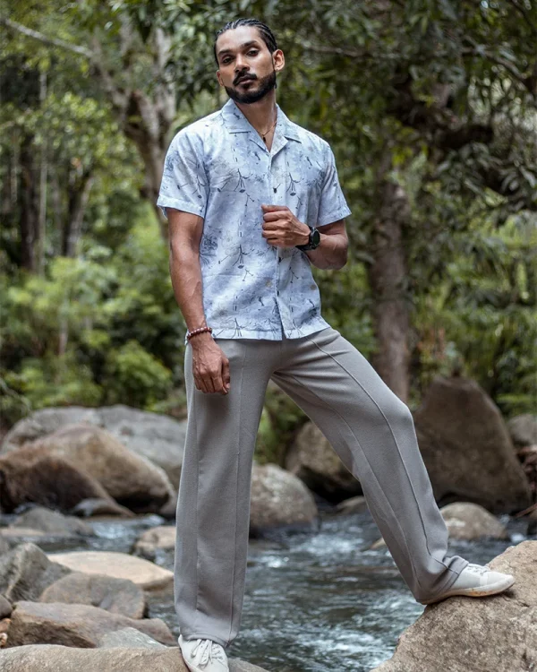 Floral Wave Luxe Shirt - Image 3