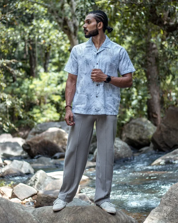Jacquard Luxe Crest Shirt - Image 2