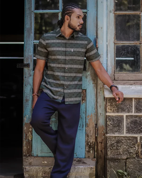 Horizon Stripe Casual Shirt - Image 2